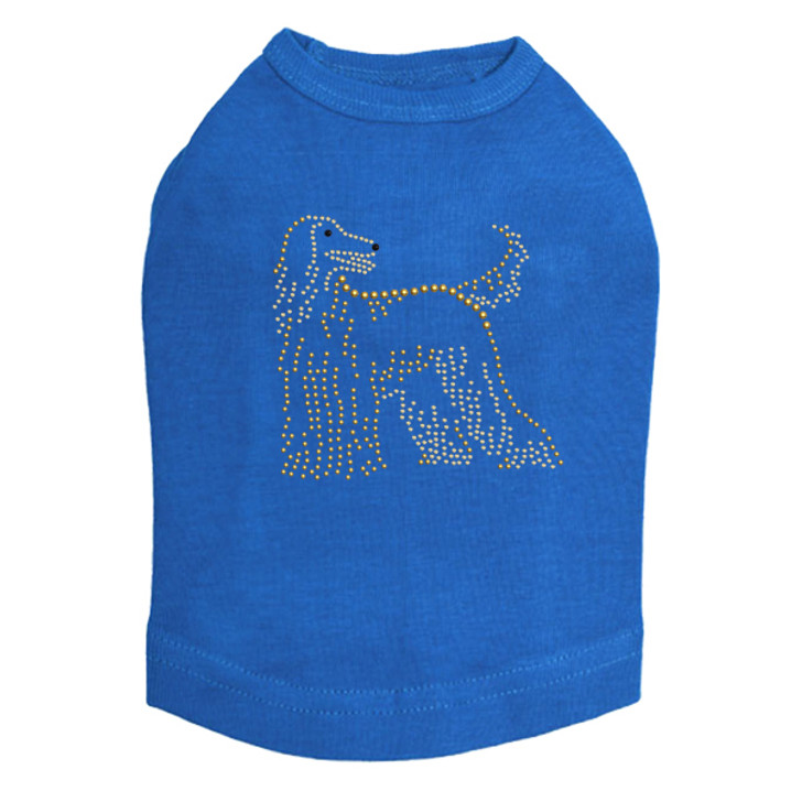 Afghan Hound Dog Tank