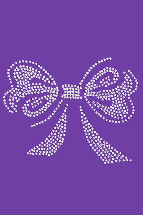 Bow (Rhinestones)  - Women's T-shirt