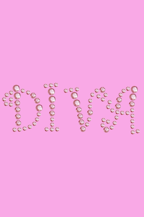 Diva (Pink Rhinestuds) - Women's T-shirt