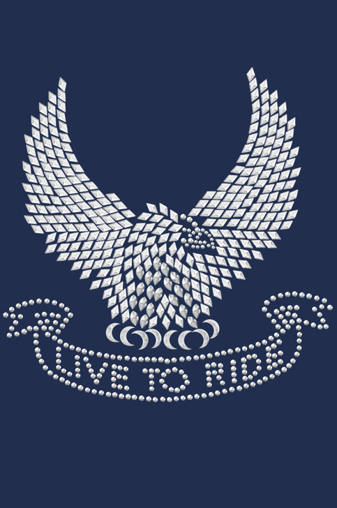 Live to Ride Eagle - Women's T-shirt