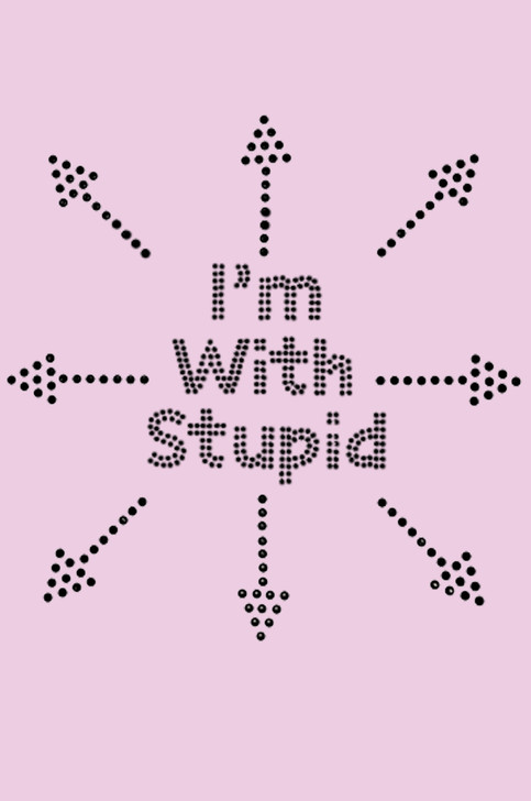 I'm with Stupid - Women's T-shirt