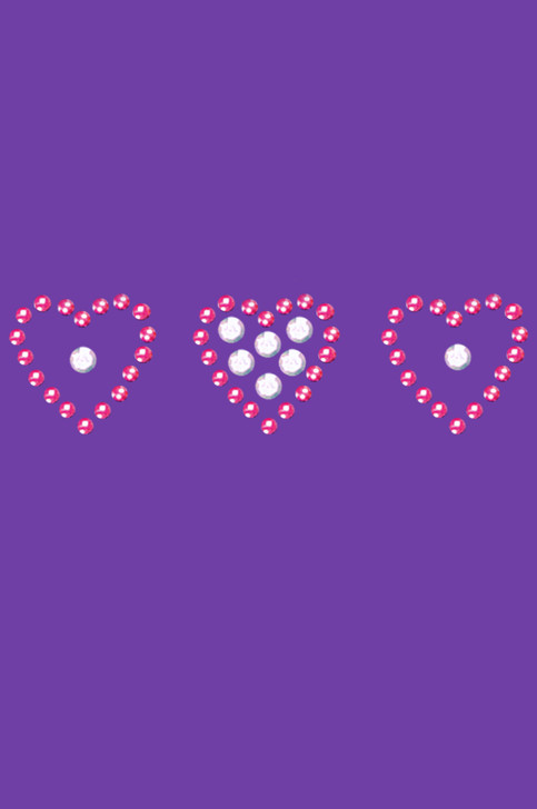 Three Little Hearts - Women's T-shirt