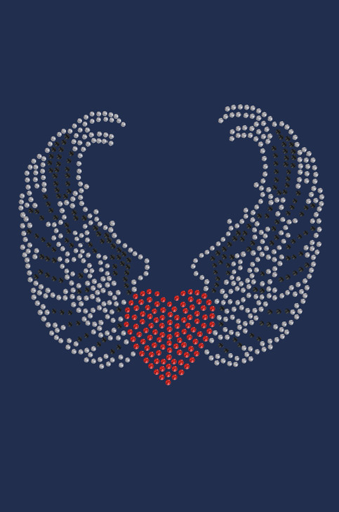 Heart with Wings #1  - Women's T-shirt