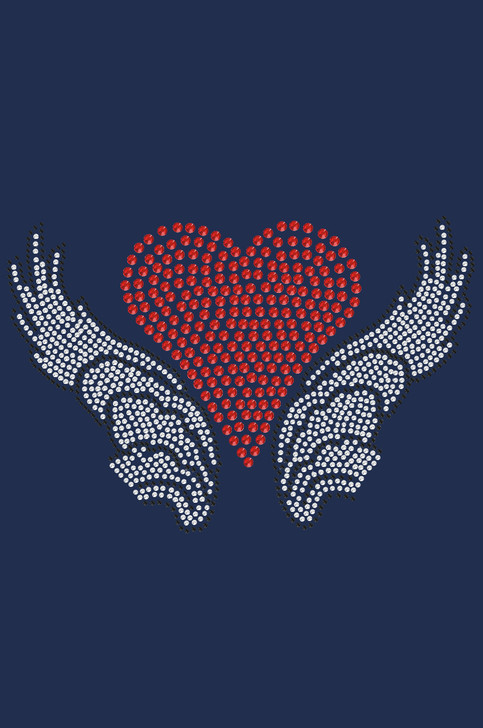 Heart with Wings #2 - Women's T-shirt