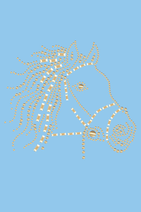 Horse Face (Gold) - Women's T-shirt