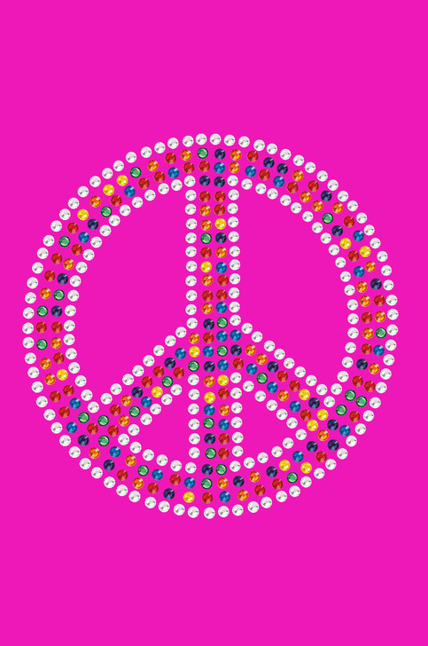 Peace Sign (Multicolor) - Women's T-shirt