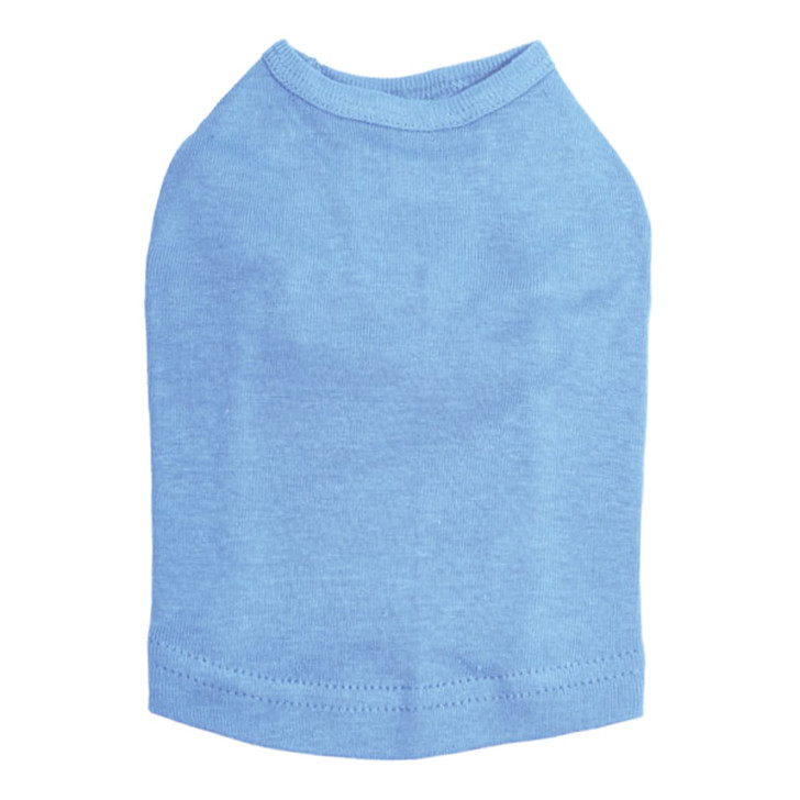 Our sleeveless tanks are made of a soft 100% cotton baby ribbed knit with a slightly tighter fit than the t-shirts.  Tanks are available in 13 colors and 9 sizes