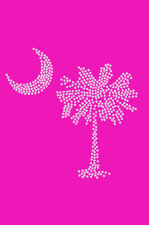 Palmetto Tree & Moon - Women's T-shirt