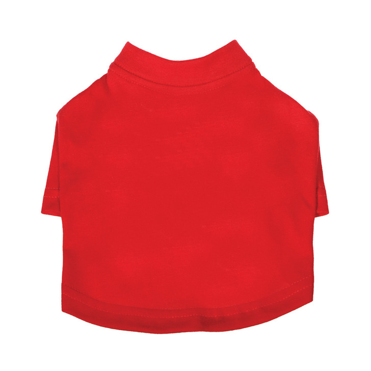 Our t-shirts and tanks are designed with the same detail as the tees people wear, giving dogs the very best in comfort and style.  Our t-shirts are made of a soft 6 oz. heavy weight 100% cotton jersey 
with a ribbed collar, taped shoulder to shoulder and double-needle stitched hems.
