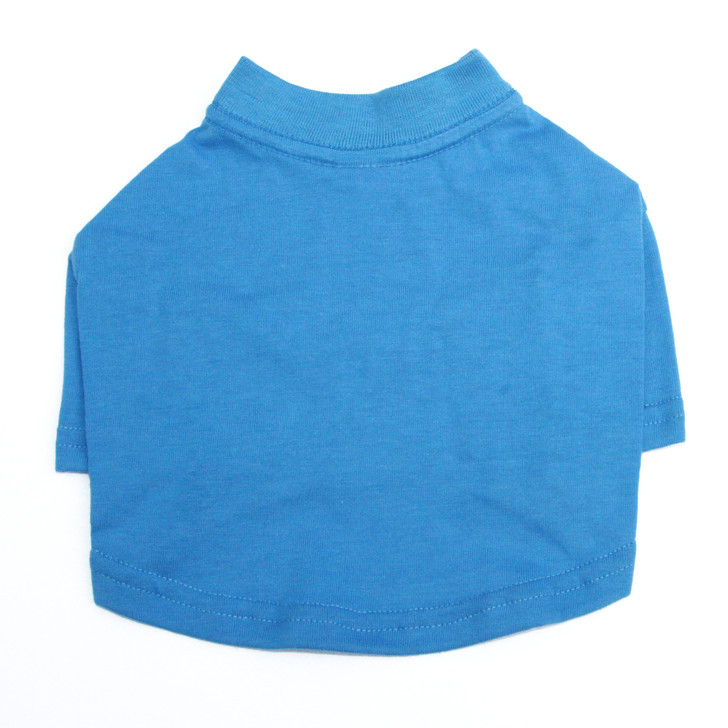 Our t-shirts and tanks are designed with the same detail as the tees people wear, giving dogs the very best in comfort and style.  Our t-shirts are made of a soft 6 oz. heavy weight 100% cotton jersey 
with a ribbed collar, taped shoulder to shoulder and double-needle stitched hems.