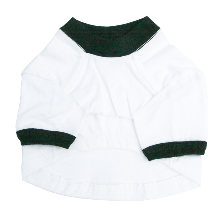 Our t-shirts and tanks are designed with the same detail as the tees people wear, giving dogs the very best in comfort and style.  Our t-shirts are made of a soft 6 oz. heavy weight 100% cotton jersey 
with a ribbed collar, taped shoulder to shoulder and double-needle stitched hems.
