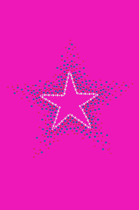 Star (Red & Blue) - Women's T-shirt