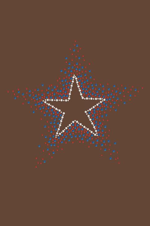 Star (Red & Blue) - Women's T-shirt