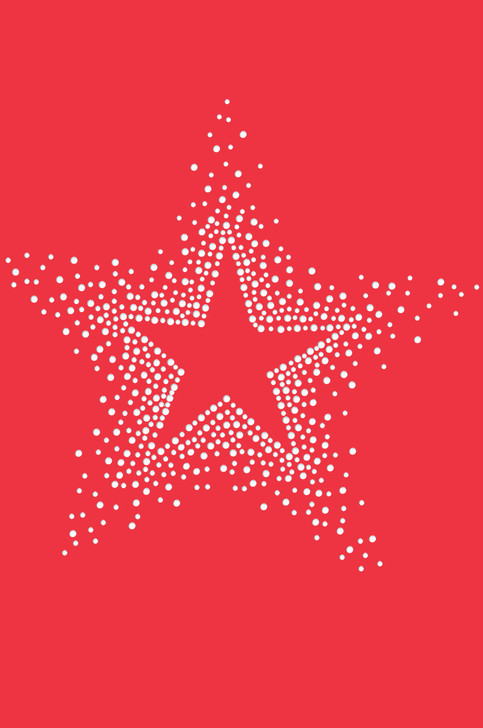 Star (Clear Rhinestones) - Women's T-shirt