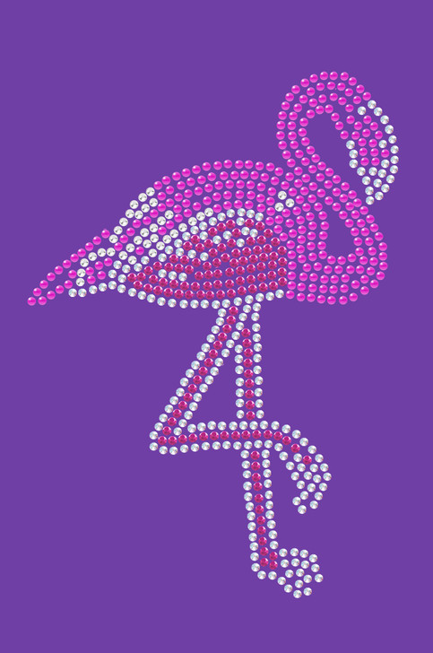 Pink Flamingo (Iridescent - AB) - Women's T-shirt