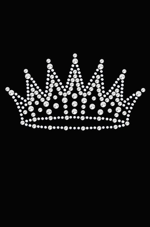 Crown # 1 (Austrian crystal Rhinestones) - Women's T-shirt