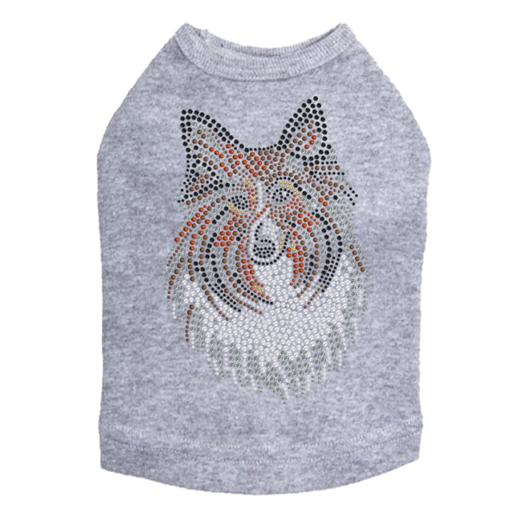 Sheltie Face - Dog Tank Dog Tank