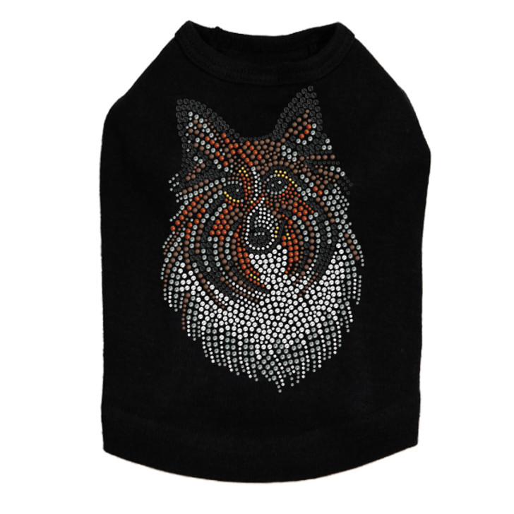Sheltie Face - Dog Tank Dog Tank