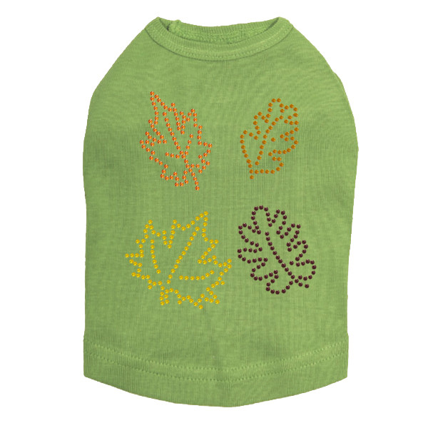 Fall Leaves #3 Dog Tank