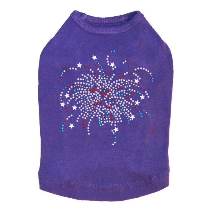 Fireworks dog tank for large and small dogs.