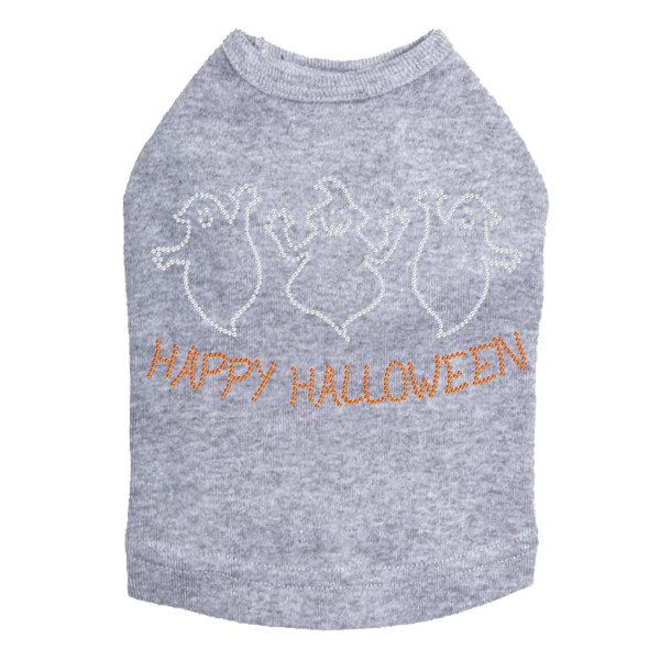 Happy Halloween Ghost Dog Tank