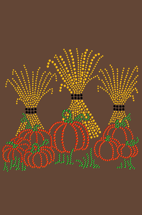 Hay Stacks & Pumpkins - Women's T-shirt