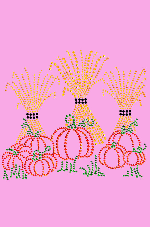 Hay Stacks & Pumpkins - Women's T-shirt