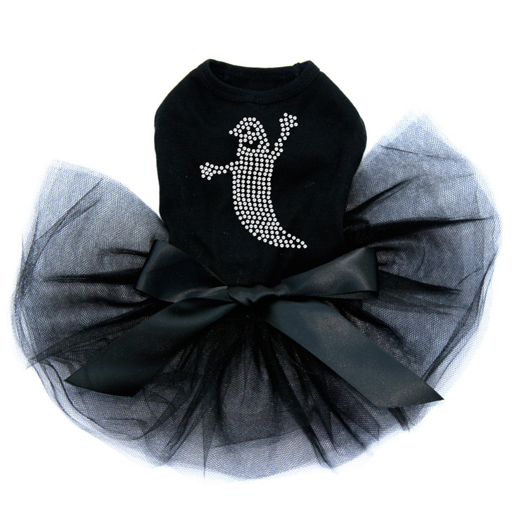 Skinny Rhinestone Ghost Tutu