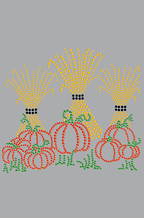 Hay Stacks & Pumpkins Bandanna