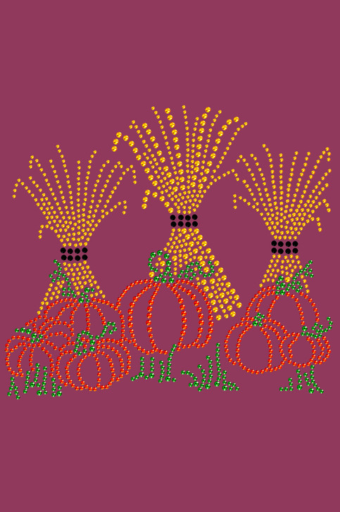 Hay Stacks & Pumpkins Bandanna