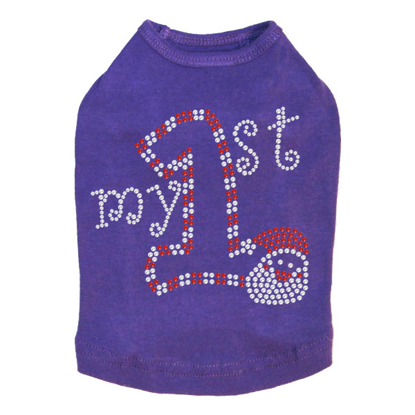 My First Christmas - Purple Dog Tank