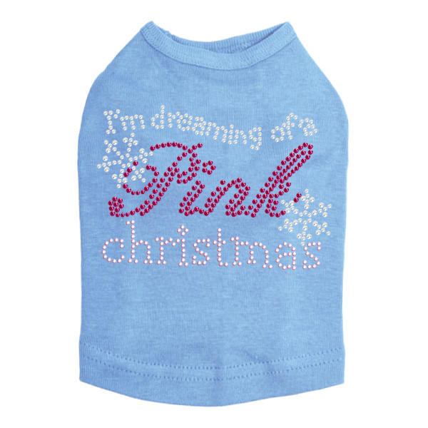 I'm Dreaming of a Pink Christmas - Blue Dog Tank