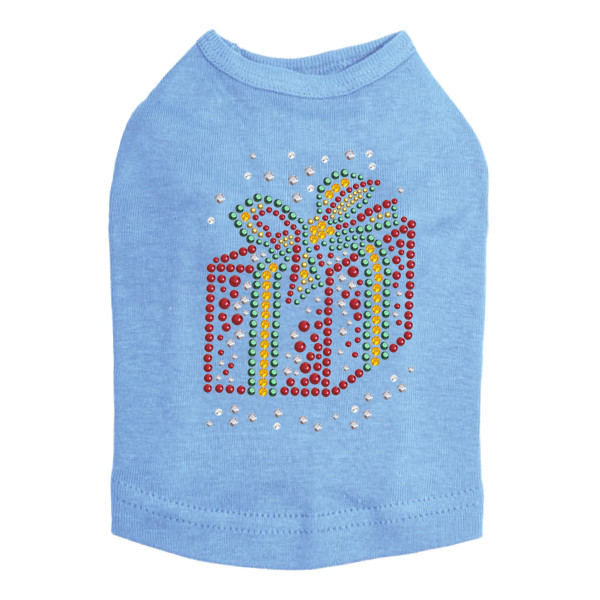 Red Christmas Gift - Blue Dog Tank