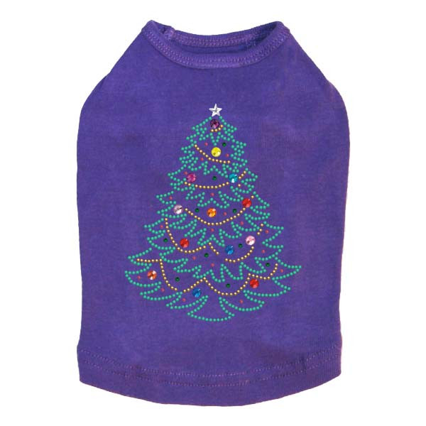 Christmas Tree #1 - Purple Dog Tank