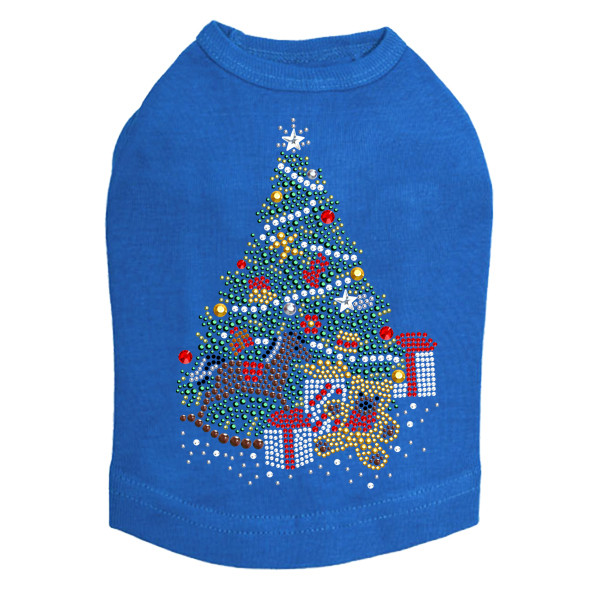 Christmas Tree #2 with Teddy Bear - Royal Dog Tank