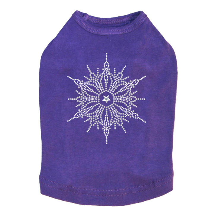 Snowflake #1 - Purple Dog Tank