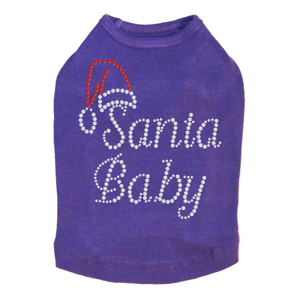 Santa Baby - Purple Dog Tank