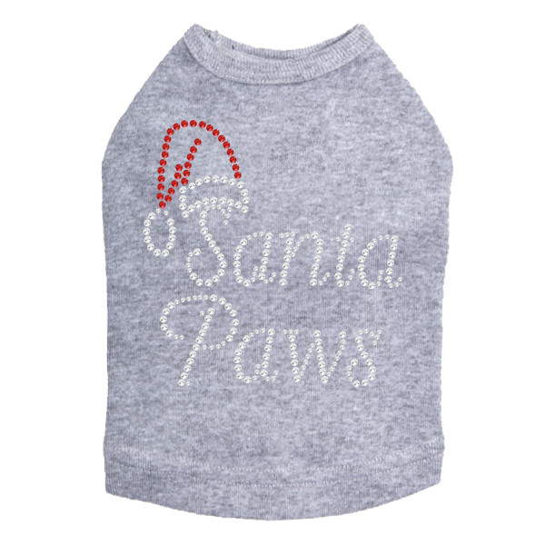 Santa Paws Rhinestone Dog Tank