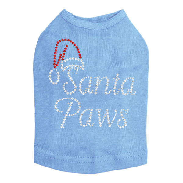 Santa Paws - Blue Dog Tank