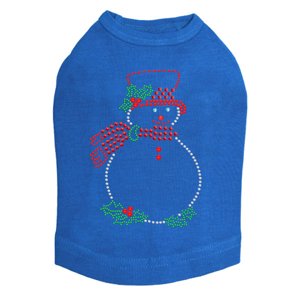 Snowman Outline - Royal Dog Tank