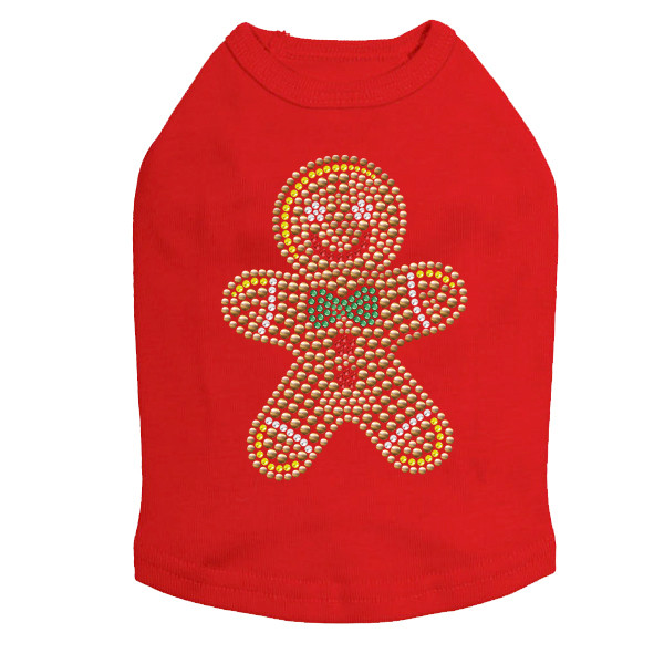 Gingerbread Man - Red Dog Tank