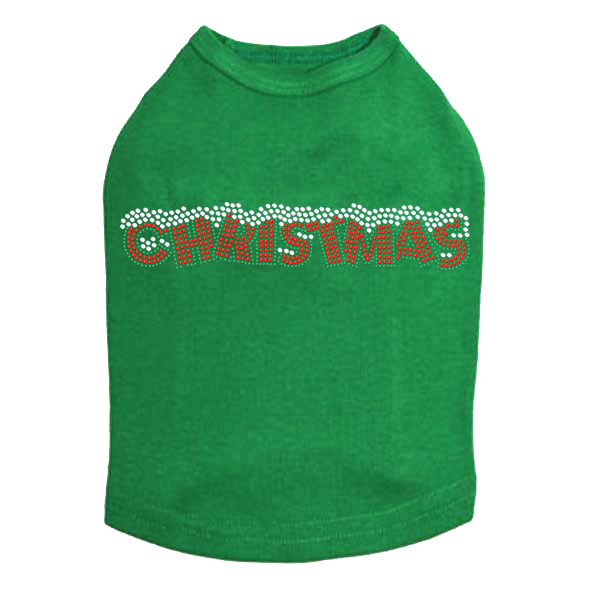 Christmas - Kelly Green Dog Tank