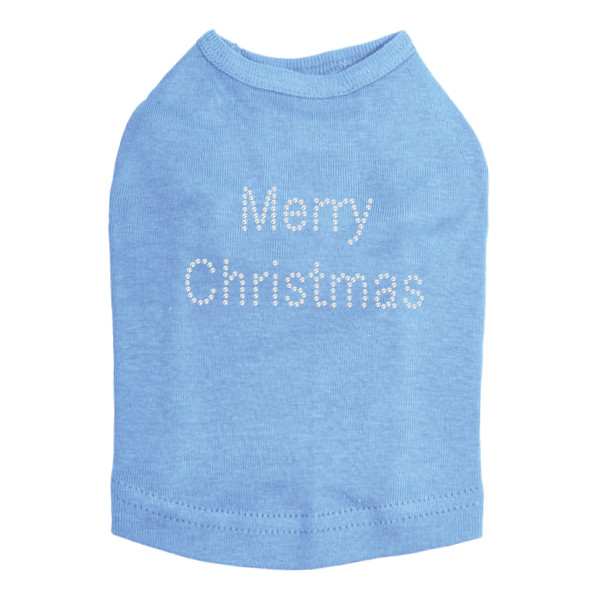 Merry Christmas - Blue Dog Tank