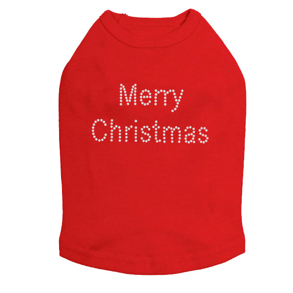 Merry Christmas - Red Dog Tank