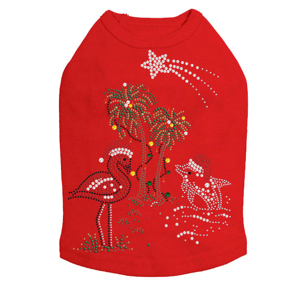 Tropical Christmas - Red Dog Tank