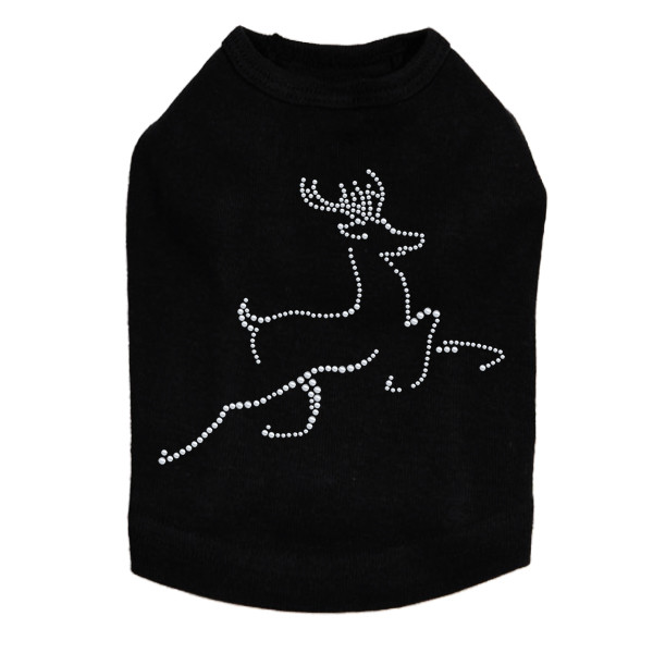 Nailhead Reindeer - Black Dog Tank