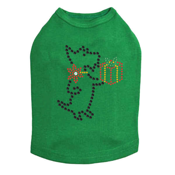 Scotty with Gift Rhinestone Dog Tank