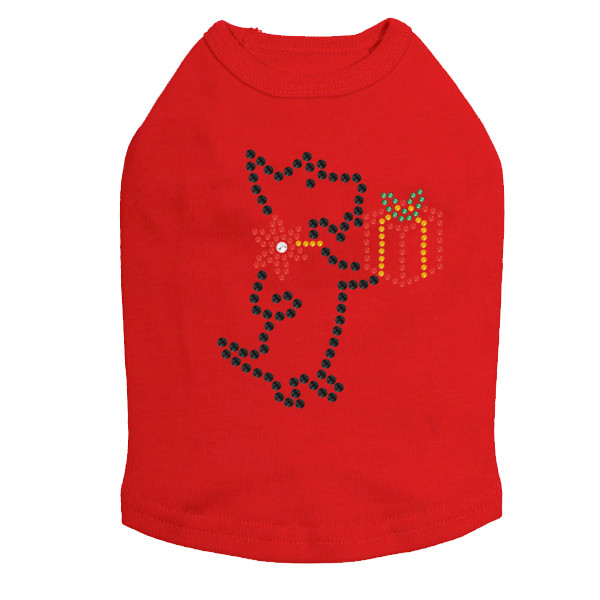Scotty with Gift - Red Dog Tank