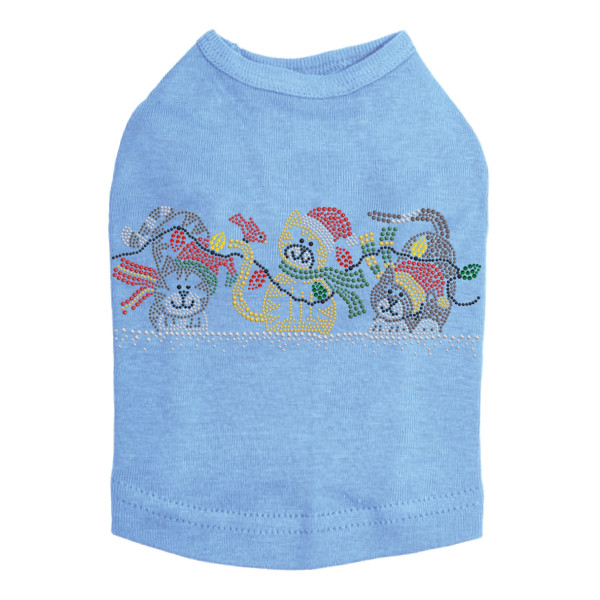 Christmas Cats - Blue Cat Tank