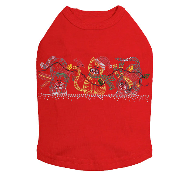Christmas Cats - Red Cat Tank